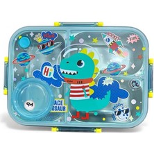 Dream Vest Dino Çelik Beslenme Kabı Çok Renkli (E)