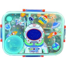 Dream Vest Astronot Çelik Beslenme Kabı Salata Kaplı Çok Renkli (U)