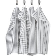IKEA Rınnıg Kurulama Bezi Beyaz-Koyu Gri