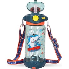 Dream Vest Köpek Balığı Şeffaf Matara 650 Ml. (E)
