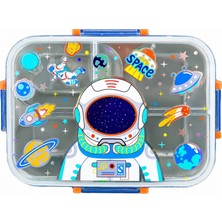 Dream Vest Astronot 2 Çelik Beslenme Kabı Çok Renkli (U)