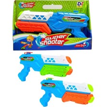 Pasifik Super Shooter Su Tabancası 30 cm Çift Atışlı Pompalı 3+ Yaş