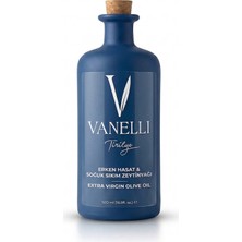 Erken Hasat Soğuk Sıkım Ödüllü Zeytinyağı Mavi Seramik Şişe 500 ml