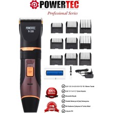 Powertec TR-3200 Profesyonel Şarjlı Saç Sakal Tıraş Makinesi