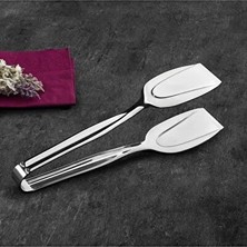 CATEKSSS Lüks Pasta Maşası 18/10 Paslanmaz Çelik Paslanmaz Çelik Gümüş