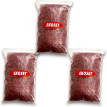 Ekoset KIRMIZI Para Lastiği 70mm 3 KG