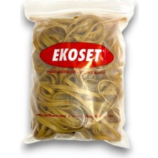 Ekoset Kauçuk Kalın Paket Lastiği 180X6MM 300 Adet
