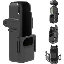 CoverZone Djı Osmo Pocket 3 ile Uyumlu Koruyucu Çerçeve Frame Cage, 1/4" Vida Yuvalı Abs Kamera Kafesi, Çift Cold Shoe Montajlı Aksesuar Bağlantı Aparatı