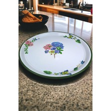 İnci Emaye 60 No Emaye Sini Sofra, Yemek Sunum Tepsi, Yer Sofrası Çinko ~58 cm 1mm.kalın Ürün.