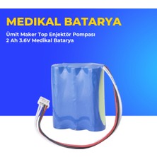 Ümit Maker Top Enjektör Pompası 2 Ah 3.6V Medikal Batarya