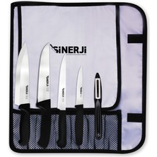 Sinerji Rulo Çantalı Bıçak Seti 5+1 Rulo Çantalı Bıçak Seti 3+1