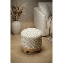 Arvia Home Arvia Bohem Puf Beyaz