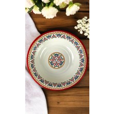 İnci Emaye 32 cm 3.5litre Emaye Leğen Çırpma ve Karıştırma Kabı, Hamur Leğeni. Meyvelik. Çeyiz. Büyük Kase