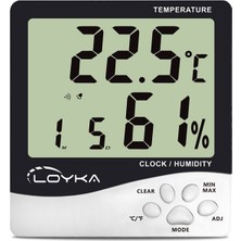 Nem ve Sıcaklık Ölçer Loyka H100+