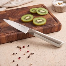 Aryıldız Plurex Çok Amaçlı Bıçak 8 cm Koyu Bej Paslanmaz Çelik Malzeme ile Pratik Kesim