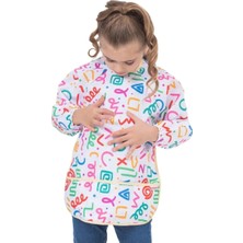 Erca Home Tekstil Ürünleri Anaokulu Aktivite Önlüğü 3-5 Yaş Su Geçirmez Uzun Kollu Boya Önlüğü Leke Tutmaz Cepli Kreş ve Resim Etkinlik Önlüğü 3y,4y,5y,6y,7y,8y Uni