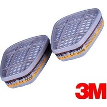 3m 6057 Abe1 Organik Inorganik Asit Gaz Filtresi 1 Çift Yüksek Koruma ve Dayanıklılık
