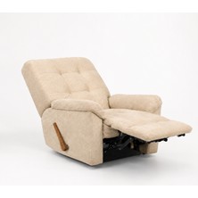 Smarto Relax Ticino Manuel mekanizmali Ergonomik TV Koltuğu Berjer , Dekoratif Baba Koltuğu