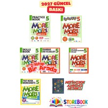 Kurmay More&more 5.sınıf English Pratice&skılls&reader&grammar&haftalık Kazanım ve Test Book Motivasyon Ajandası Hediyeli