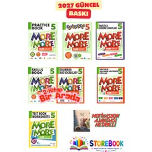Kurmay More&more 5.sınıf English Pratice&skılls&reader&grammar&haftalık Kazanım&deneme ve Test Book Motivasyon Ajandası Hediyeli