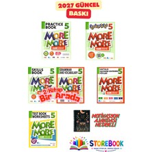 Kurmay More&more 5.sınıf English Pratice&skılls&reader&grammar&haftalık Kazanım ve Test Book Motivasyon Ajandası Hediyeli