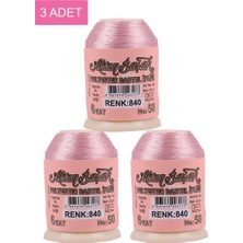 Neonova 3 Adet Altınbaşak Oya ve Dantel Ipi 20 gr - Royaleks - No: 840