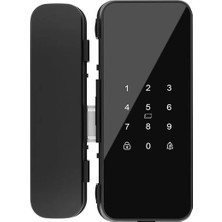 Lockway Cam Kapı Için Şifreli Kartlı Dijital Kilit-Kumandalı