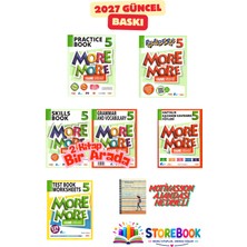 Kurmay More&more 5.sınıf English Pratice&skılls&reader&grammar&haftalık Kazanım ve Test Book Motivasyon Ajandası Hediyeli