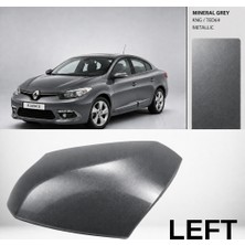 Zetoto Fluence Ayna Kapağı Sol Mineral Grey Kng / TED69 Metalik