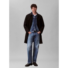 Calvin Klein Jeans Mavi Erkek Straight Denim Pantolon LV04RF725GWE9 90S Straıght Andrew