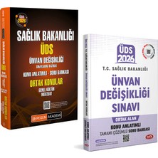 Data Yayınları Pegem 2026 Üds Sağlık Bakanlığı Ünvan Değişikliği Sınavı Ortak Konular Konu Anlatımlı Soru Bankası Seti