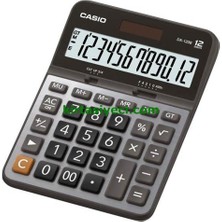 Casio DX-120B 12 Haneli Masa Üstü Hesap Makinesi Geniş Ekran ve Kullanışlı Özellikler