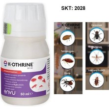 Bayer K-Othrine® Sc 50 50ML Kokusuz Orijinal Ürün, Karınca, Kene, Sinek, Hamamböceği