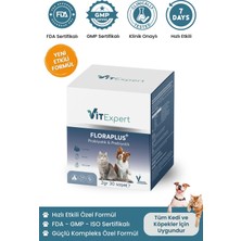 Vitexpert Kedi & Köpek Için Floraplus Probiyotik ve Prebiyotik Toz Sindirim Sistemi Düzenleyici Toz 30 x 2gr