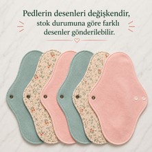 Going Zeero 6'lı Yıkanabilir Regl Pedi Normal Boy Kanatlı Pamuklu Ekolojik Konfor