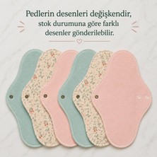 Going Zeero Yıkanabilir Regl Pedi %100 Pamuk Gece Kullanım 6 Parça Süper Emici