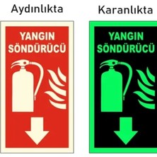 CATEKSSS Yangın Söndürme Cihazı Uyarı Levha Türkiye Tek Fosforlu Ürünümüz Onaylıdır!