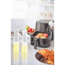CATEKSSS Yeni Nesil Airfryer Sprey Yağdanlık 220ML Kolay Kullanımlı Yağdanlık Zeytinyağı ve Yağ Püskürtücü Be