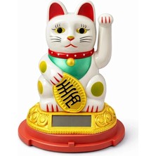 Hace Bazaar Güneş Enerjili Sallanan Şans Kedisi - Maneki Neko ALK4520