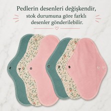 Going Zeero Yıkanabilir Regl Pedi %100 Pamuk 6 Parça Anti Alerjik 3 Gece & 3 Normal Tanışma Seti