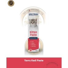 Spectrum Kitten Paste 30 gr Lezzetli Malt Macunu Anne Ve Yavru Kediler İçin Gelişim Destekleyici