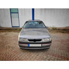 Oto h.i.t. Opel Vectra A Uyumlu Ön Lip Tampon Eki Body Kit Yumuşak Mat Siyah Kırılmaz