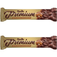 Beyoğlu Çikolata Premium Bademli Çikolata 75 gr X2