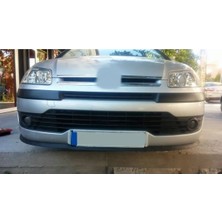 Oto h.i.t. Citroen C4 Uyumlu Ön Lip Tampon Eki Body Kit Yumuşak Mat Siyah Kırılmaz