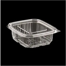 CATEKSSS Sızdırmaz Kapaklı Kase 250 Gr. 10'lu Plastik Gri