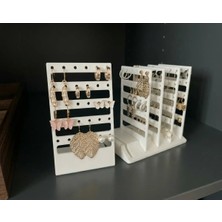 Filkorium3D Modüler Minimal Küpe Standı 150 Delikli – 5 Parça Sök Tak Tasarım - Takı Organizer