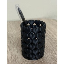 Filkorium3D Kalpli Organizer – Makyaj Fırçalık, Kalemlik ve Aksesuar Düzenleyici - Plastik - 10 cm Ayraç Hediye