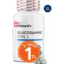 Dr. Nature's Köpek Glukozamin 75 Tablet – Eklem Destekleyici MSM Kondroitin İçeren Hareket ve Kıkırdak Desteği