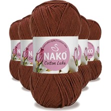 Najmaddin Teda 5 Adet Cotton Lüks Yelek Tunik Kazak Bluz Hırka Ipi Yünü Kızıl Kahve 97556 Teda Najmaddi