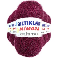 Teda 5 Adet Mimoza Kristal Işıltılı Şal Patik Yelek Ipi 26 Teda Najmaddin